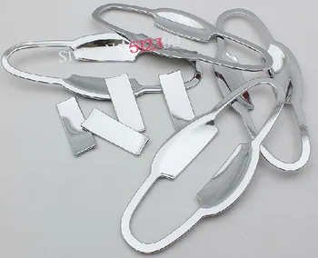 

Exterior Accessories! 8Pcs / set ABS Chrome Door Handle Bowl Cover Trim For Toyota Harrier XU60 2013 2014 2015 2016 2017
