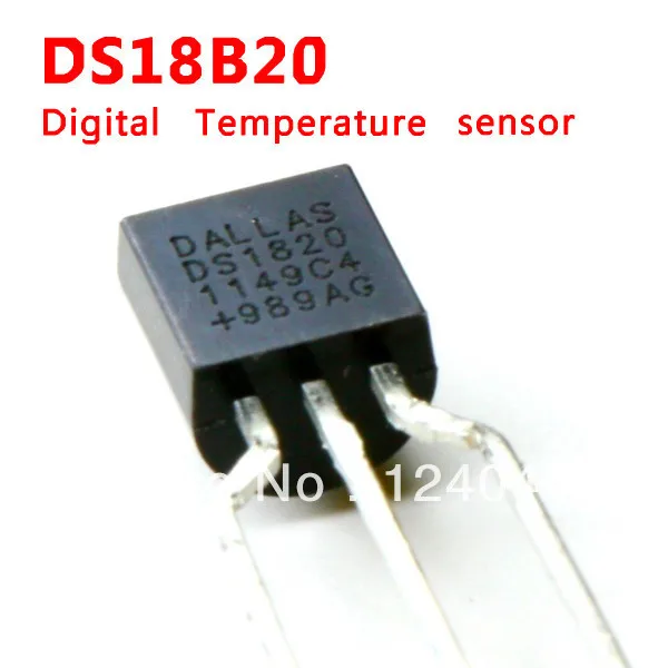 5PCS DS18B20 DALLAS 18B20 TO-92 Digital Temperatur Sensor IC 
