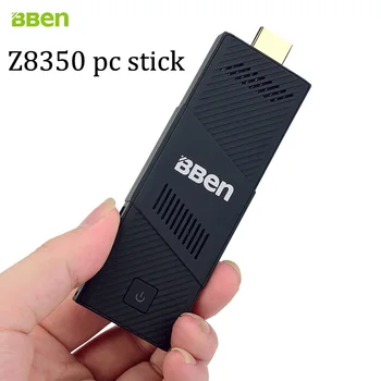 Bben fan intel mini pc windows10 ,4GB RAM+64GB emmc mini pc Computer pc stick media player USB3.0 wifi with US/EU plug in stock