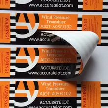 Персонализированные напечатанные водостойкие виниловые наклейки счетчик Высокие температурные наклейки 1000 шт в партии