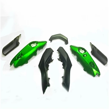 Черный обтекатель кузова Комплект Панель Набор для Kawasaki ER6N ER-6N 2012- мотоцикл - Цвет: Коричневый