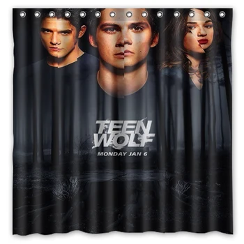

The Teen Wolf Background Waterproof Polyester Shower&Bath Curtain( 180X180CM)