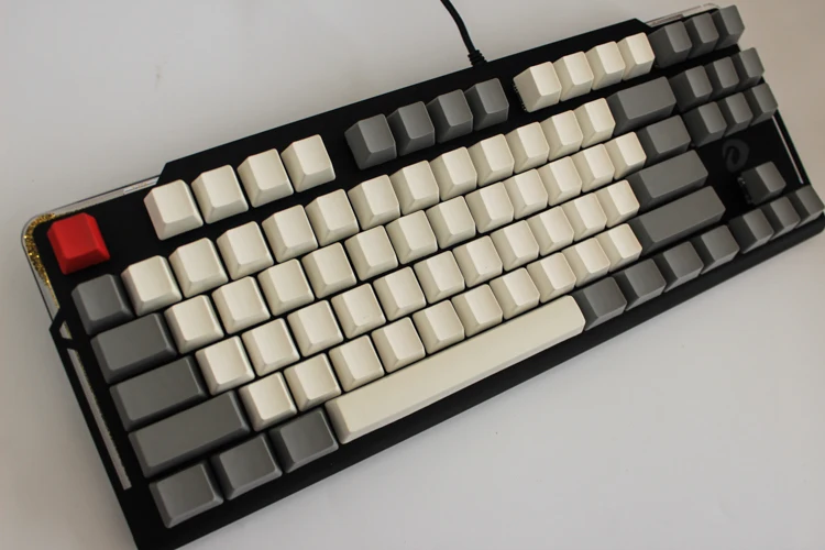 MP 108 пустые ANIS брелки ретро белые& серые PBT брелки OEM высоко Keycap для Keycool/NOPPOO/Ducky/filco механическая клавиатура