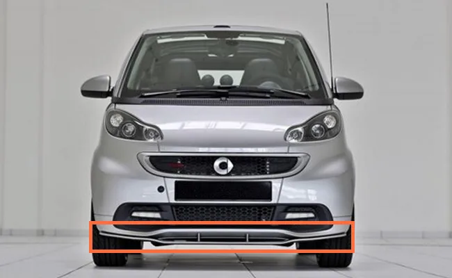 Умная передняя губа подходит для MB Smart 2009-2013year для Smart B-style limited edition 2012 год