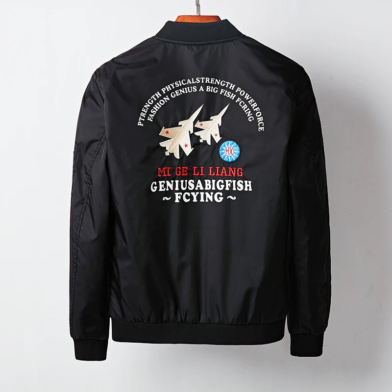 Flight Bomer Jackets Men Hip Hop Streetwear Flight Jacket Mens Military Tactical Coat Malenew Arrival Spring and Autumn Cotton