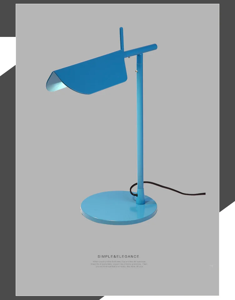 Нордическая классическая настольная лампа/модельная настольная лампа для учебы дизайнерская простая прикроватная настольная лампа