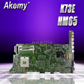 

Akemy K73E/K73SD Laptop motherboard For Asus K73E K73SD K73S K73SV P73E Test original mainboard HM65