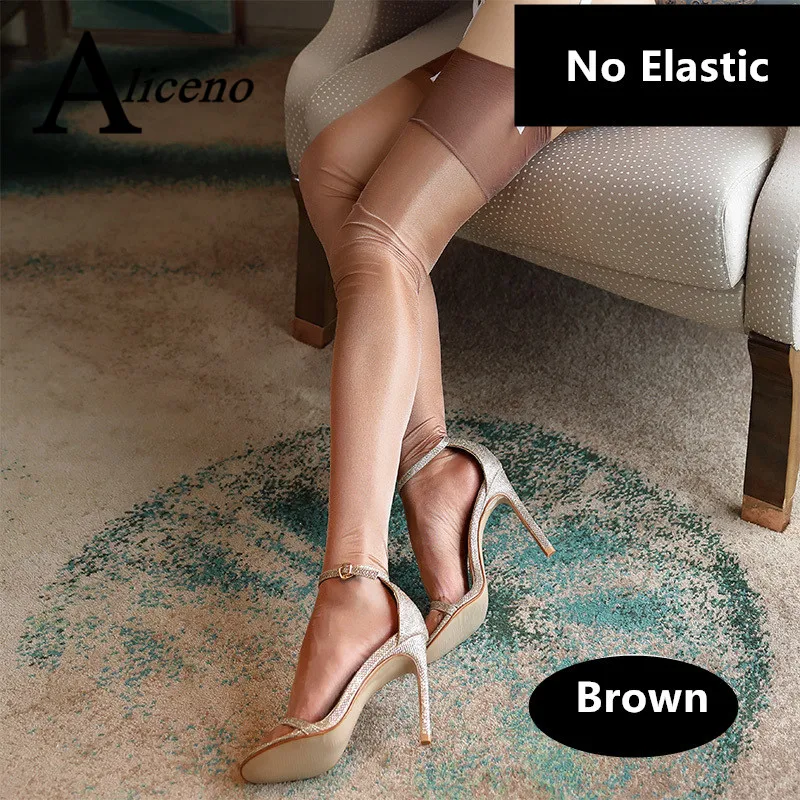 2019 Hot Sexy Thigh-high Shiny Flash Stockings Women's Multi-color Nylon Stockings Thin Vintage No Stretch Stockings 0911 2019 Hot Sexy Thigh-high Shiny Flash Stockings Women's Multi-color Nylon Stockings Thin Vintage No Stretch Stockings 0911