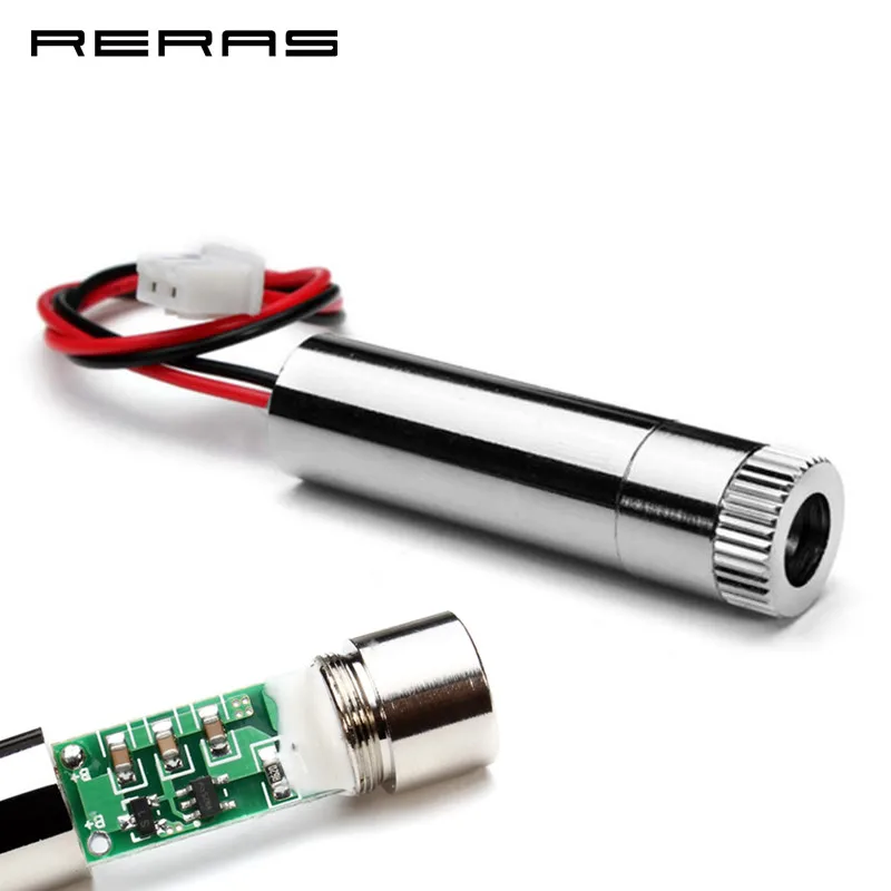 Module laser rouge focussable, générateur de ligne