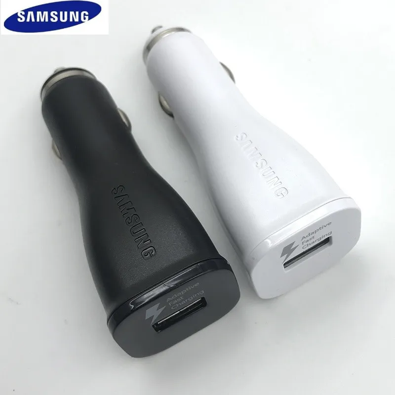 

Original Samsung Adaptive Fast Car Charger USB Adapter 9V 1.67A For Galaxy S6 S7 S8 S9 Plus Note 8 9 A3 A5 A7 J1 J3 J5 A6 Pro A8