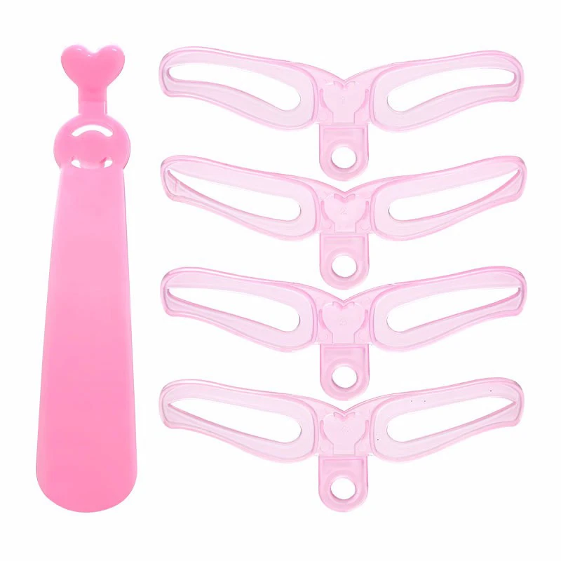 

4pcs Reusable Eyebrow Stencils Set DIY Eye Brow Stencil Drawing Guide Styling Shaper Makeup Eyebrow Template Card Beauty Tools