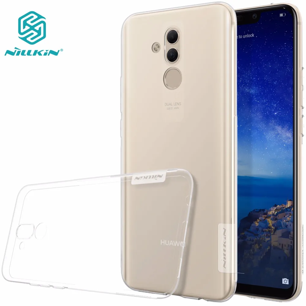 

case for Huawei Mate 20 Lite NILLKIN Nature TPU Ultra Thin Transparent soft back cover with Retail package