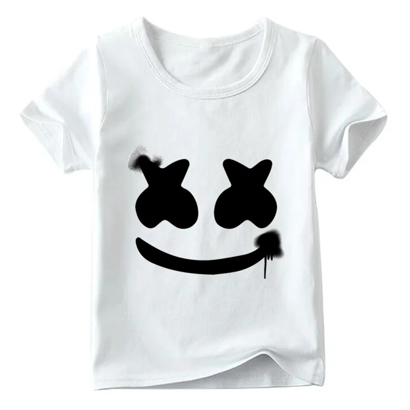

Children DJ Marshmello Hipster T shirt Baby Boys/Girls Summer Top Short Sleeve T shirts Kids Fashion Casual Clothes,HKP2401