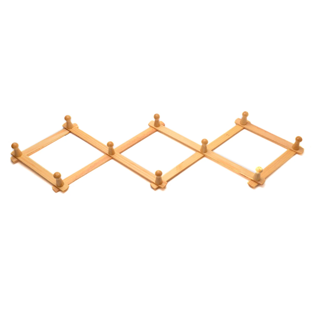 High Quality 10 Hooks Expanding Hook Rack Wall Mounted Door Rack For Keys Hat Clothes Robe Towel Home Hooks Rails Mayitr New