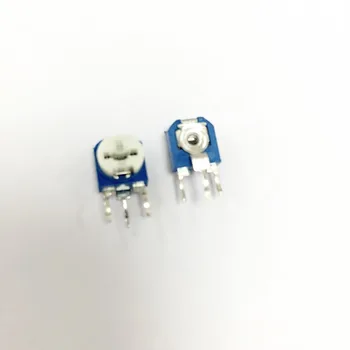 

RM063 100R 200R 500R 1K 2K 5K 10K 20K 50K 100K 200K 500K OHM 1M Horizontal Adjustable Vertical Trimpot Resistor