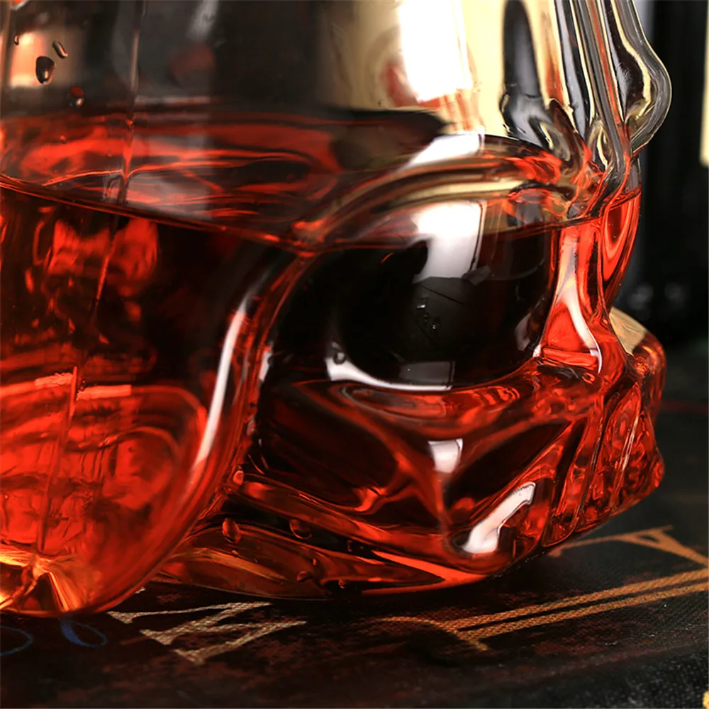 Ультра ясный бокал в форме воина виски Вино Пиво Виски Коктейльная посуда для вечеринки для дома и бара идеальный подарок для любителей вина