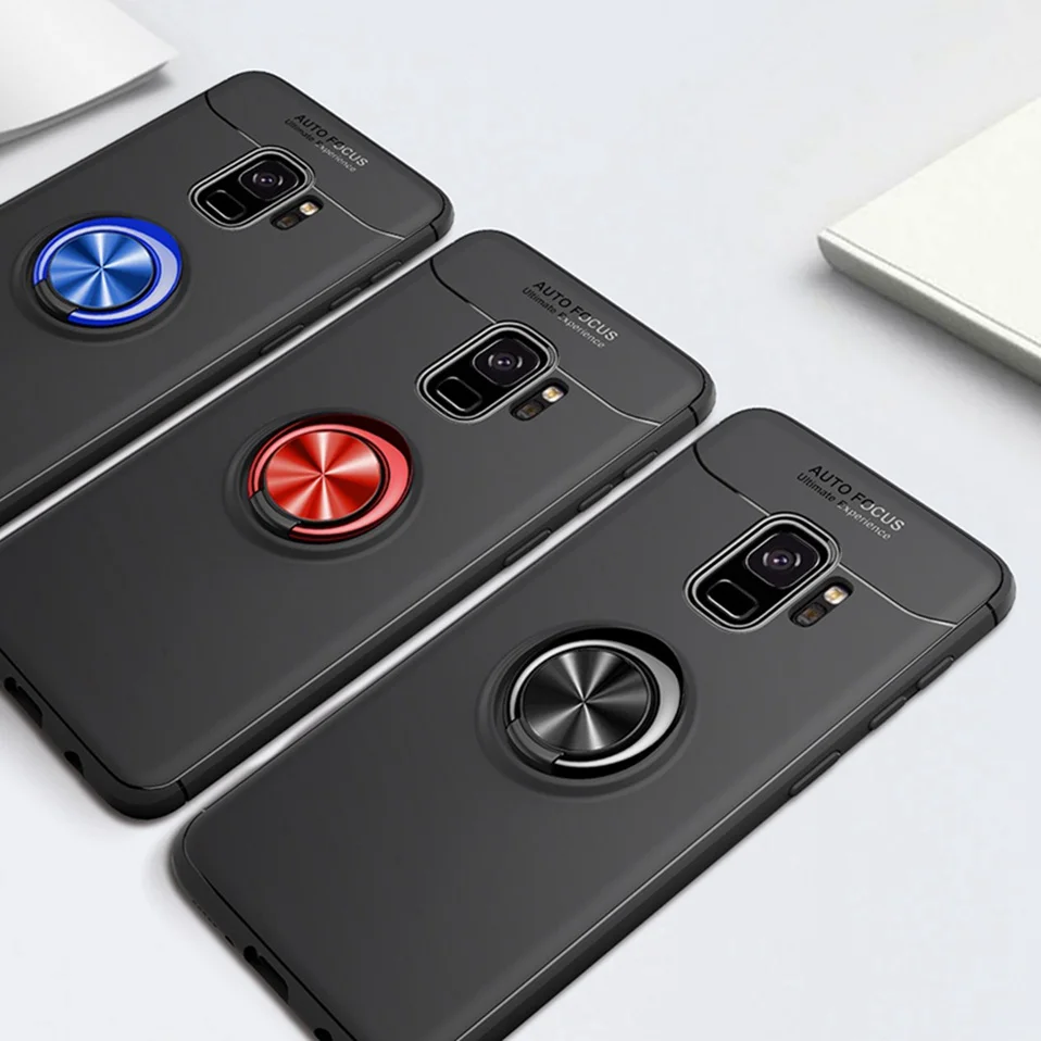 Silicone Case For Samsung Galaxy S9 S8 Plus Note 8 Magnetic Holder Case For Samsung J3 J5 J7 2017 J4 J6 J8 A6 Plus 2018 J2 Prime (13)