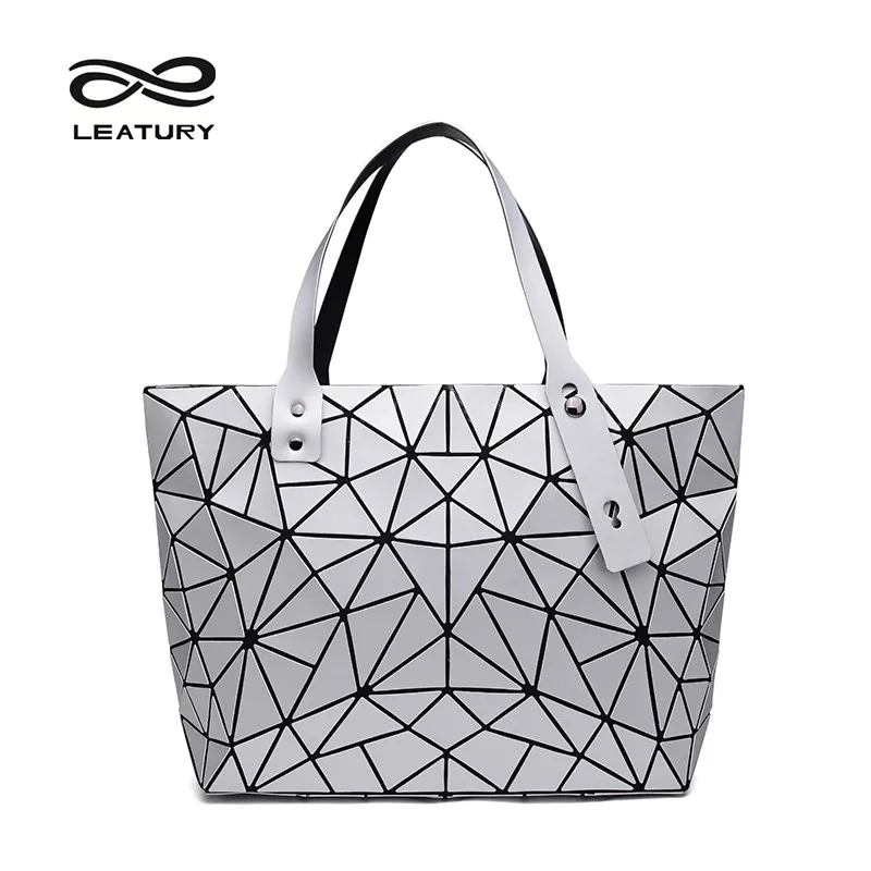 LEATURY Totes 2017 New Style Geometric Irregular Fashion font b Women b font font b Bags