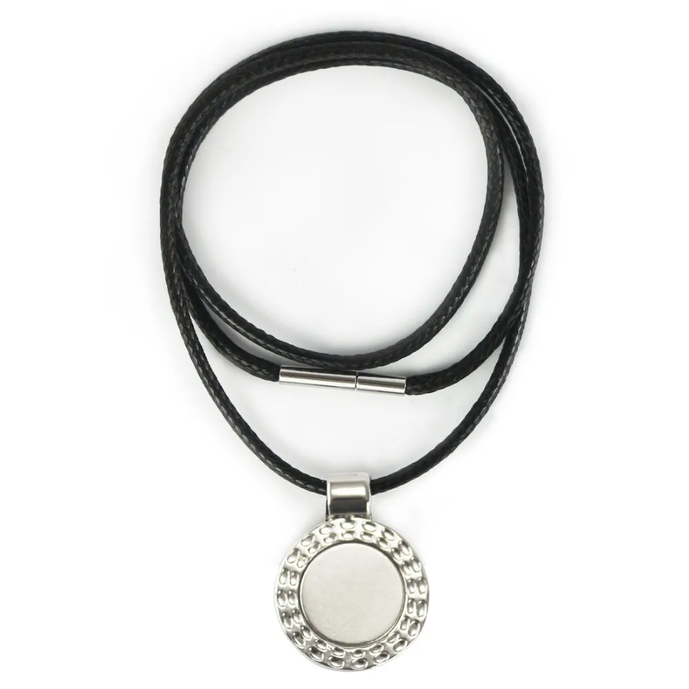 10pcs Golf Strong Long Necklace with Waxed Cotton Necklace Cord / Crystal Golf Ball