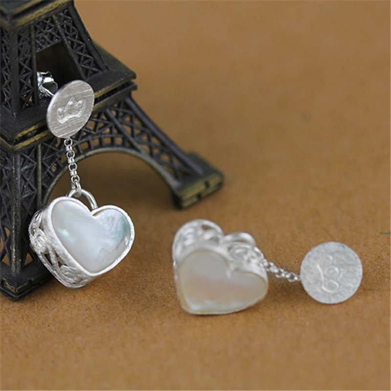 Lotus Fun реальные 925 Серебро Природный оригинальный ручной Fine Jewelry любовь день