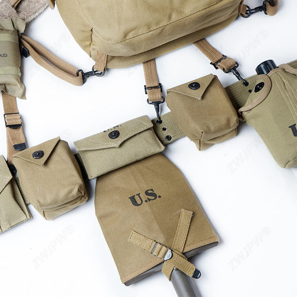 WWII WW2 армии США D DAY M1 карбин парашютного оборудования комбинации|Сумки для