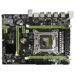 X79M Pro Материнская плата для Intel Lga 2011 E5 2640 2650 2660 2680 Ddr3 1333/1600/1866 МГц 32 Гб M.2 Pci-E M-ATX материнская плата