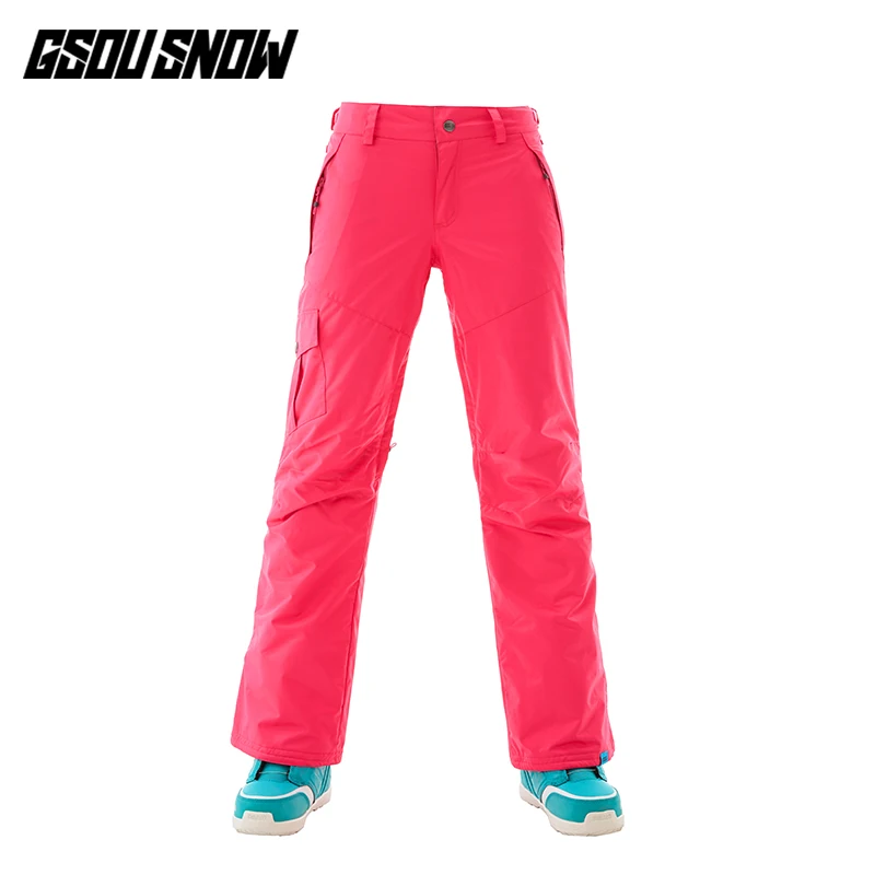 G de esquí de nieve Mujer pantalones de invierno pantalones de snowboard impermeables esquí pantalones esqui nieve pantalón de esquí Mujer