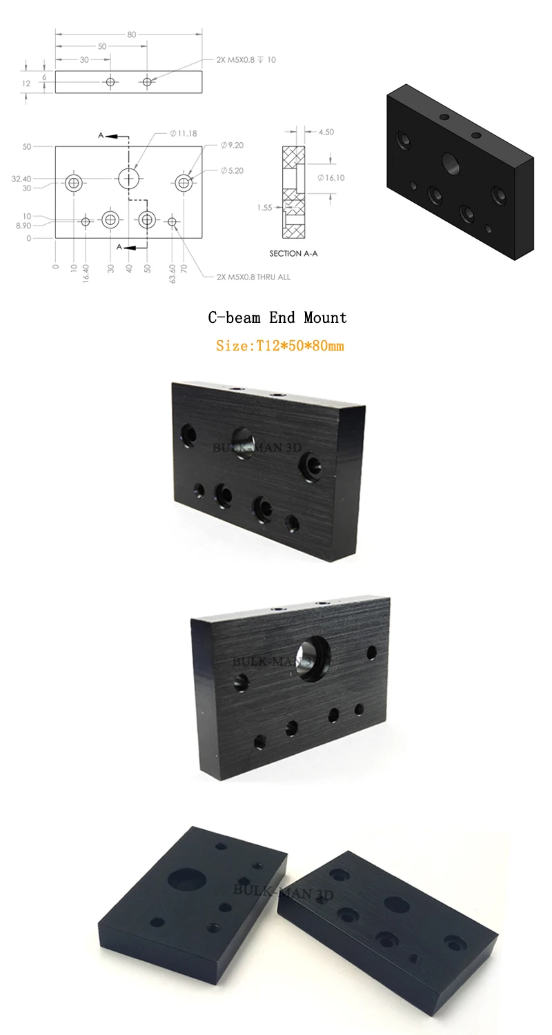C-Beam End Mount 00