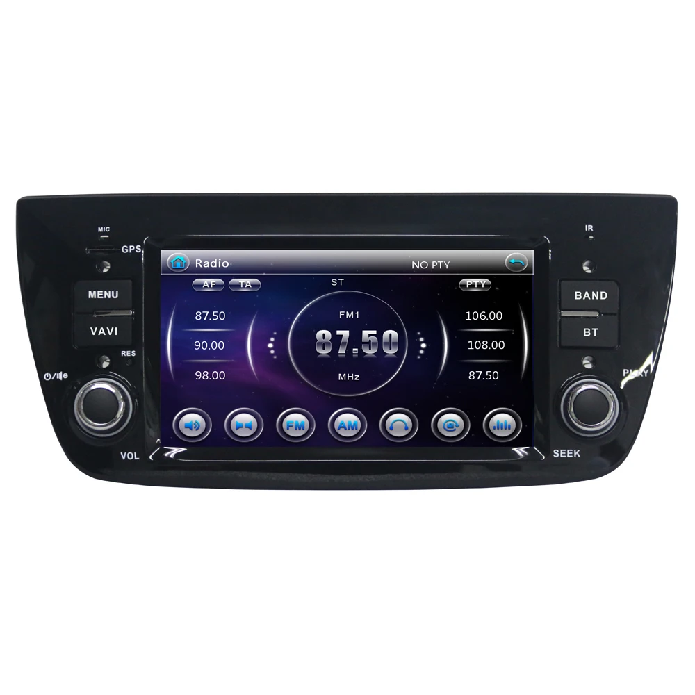 Flash Deal New! 6.1 Inch Car DVD Multimedia Player Stereo For Fiat/Doblo With Canbus 3G USB Host Radio GPS Navigation RDS BT 1080P Maps 23