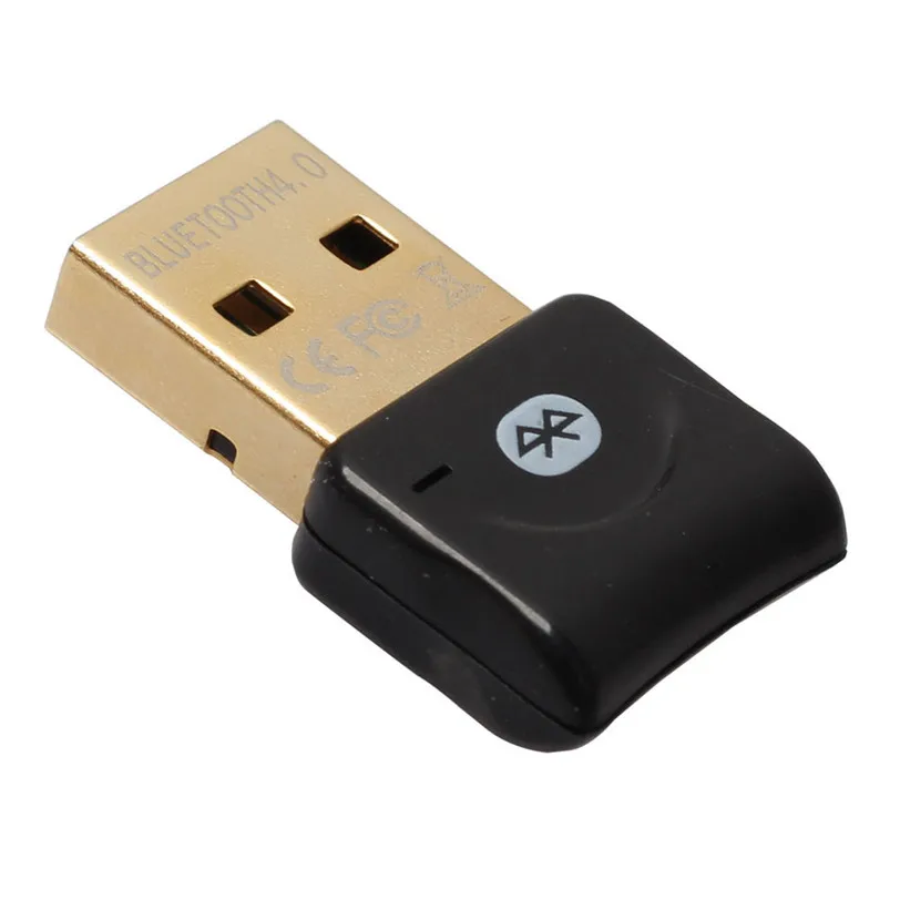 Binmer USB беспроводной Bluetooth 4,0 CSR Ключ адаптер аудио передатчик XP Vista Win7/8 января 12 MotherLander - Цвет: Черный