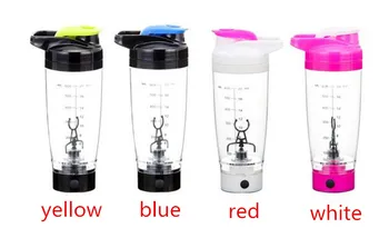 

Water Bottle 600ml Electric Automation Shaker Mixer Outdoor Tour Coffee Milk Mixer pp Material Protein Shaker