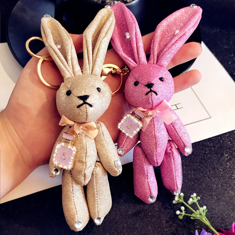 bunny keychain