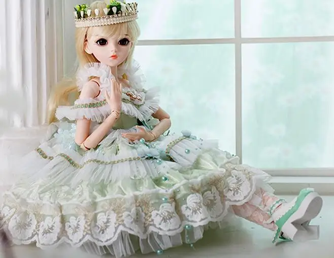Kilig кукла к Д куклы 60 см Дорис кукла включает в себя тело Голова глаз одежда и обувь 1103 - Цвет: 9
