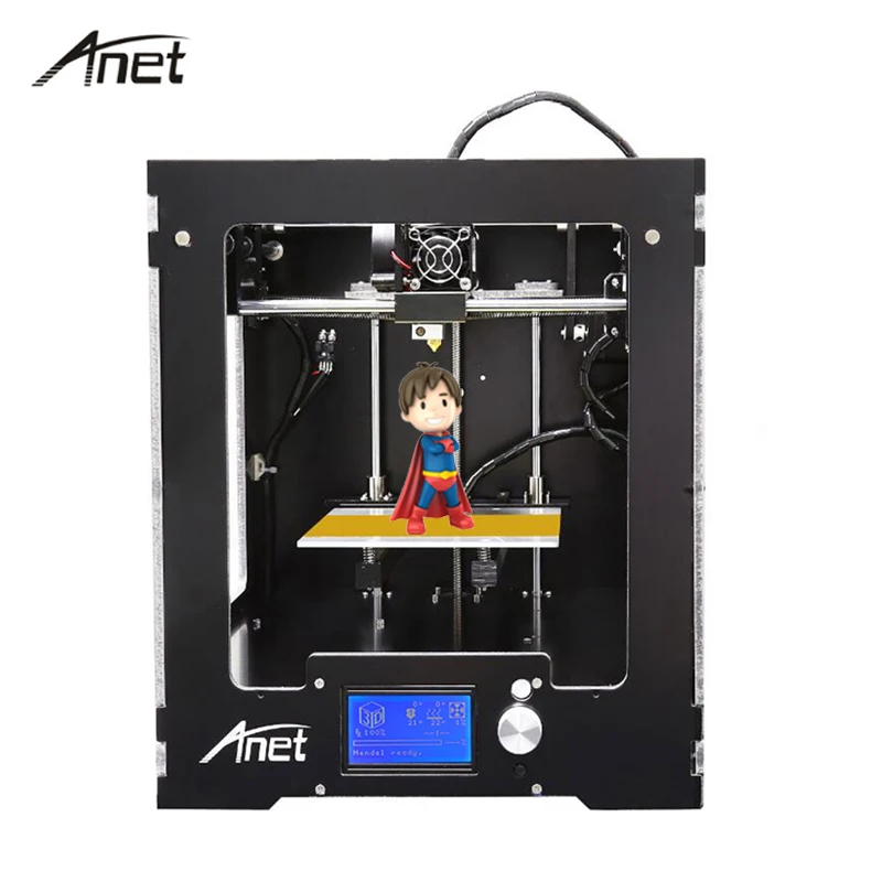 

Anet A3 Full Assembled Desktop impresora 3D Printer Precision Reprap i3 Imprimante 3D Printers with 10m Filaments+8G SD Card