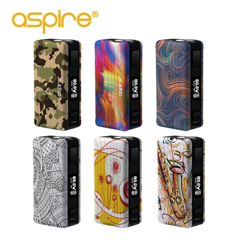 Мод для вейпа Aspire Puxos 80 Вт бокс мод с поддержкой аккумуляторов 21700/20700/18650
