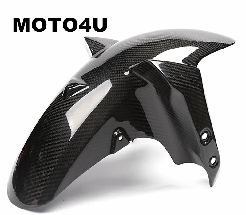 MOTO4U для Yamaha MT09 MT-09 FZ-09 2014-2017 мотоциклетные углеродное волокно переднее крыло