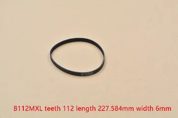 

3d printer belt 89MXL B112MXL closed loop rubber timing teeth 112 length 227.584mm width 6mm 1pcs