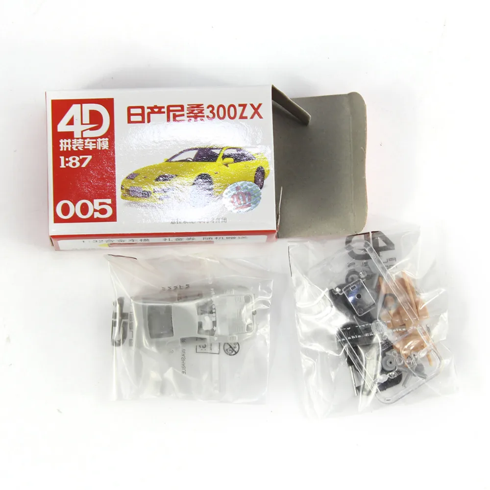 Цена 16 шт. 4D модель автомобиля набор игрушек хо масштаб 1 87 дисплей Nissan Benz детские игрушки