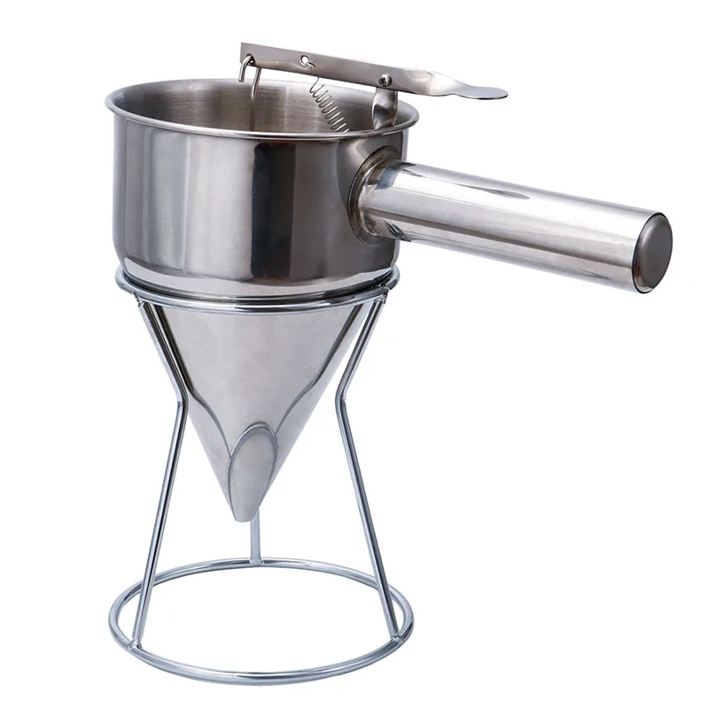 

Stainless Steel Donut Taiyaki Pancake Churros Waffle Cupcake Batter Dispenser