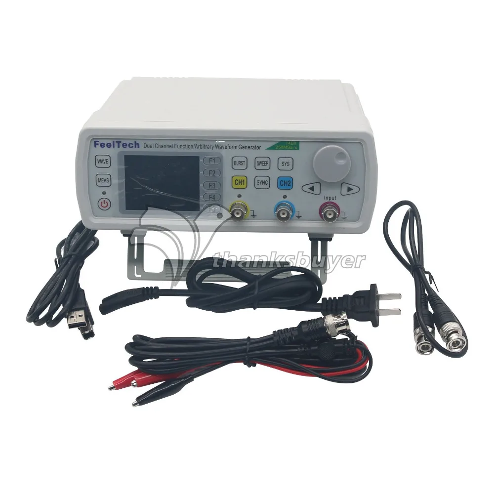 TZT FY6600 15 м/30 м/50 м/60 м DDS двухканальная функция генератор сигналов произвольной