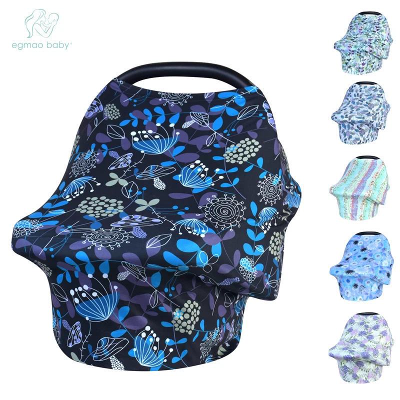 

Nursing Cover Scarf for Mum Feeding Baby Car Seat Canopy Shopping Cart Cover for Babies Multifunction Cape for Breastfeeding