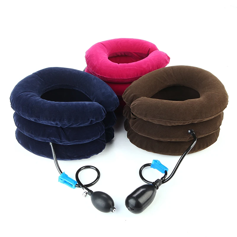 SHUCI neck support Air Cervical Neck Traction Soft Brace Device Neck