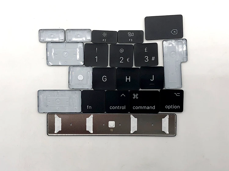10 компл./лот A1932 замена ключа Великобритания стандарт для Macbook Air retina 1" A1932 полный набор ключей год MRE82