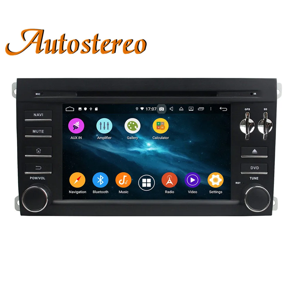 Excellent Android 9.0 DSP Car GPS navigation DVD Player For Porsche Cayenne 2003-2010 head unit multimedia player auto radio tape recorder 5