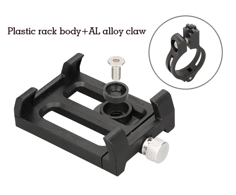 

GUB G-84 Anti-Slip Plastic Bicycle Bike 3.5-6.2inch Phone Holder Mount Bracket For Smart Mobile Cellphone Handlebar Clip Stand