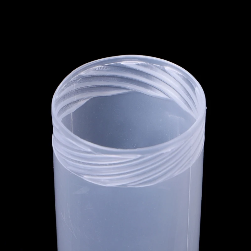 Тонкий прозрачный Цилиндр пенал регулируемый пластиковый держатель для ручек портативный