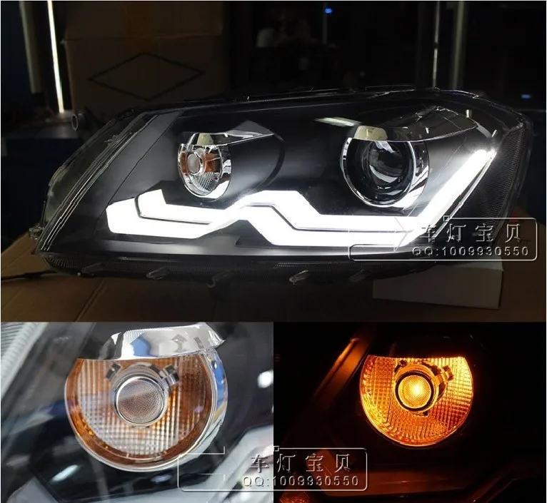 HID, 2012 ~ 2015, автомобильный Стайлинг для Passat B7 фар, sharan, Golf6, routan, saviro, polo, passat, magotan, Passat Головной фонарь