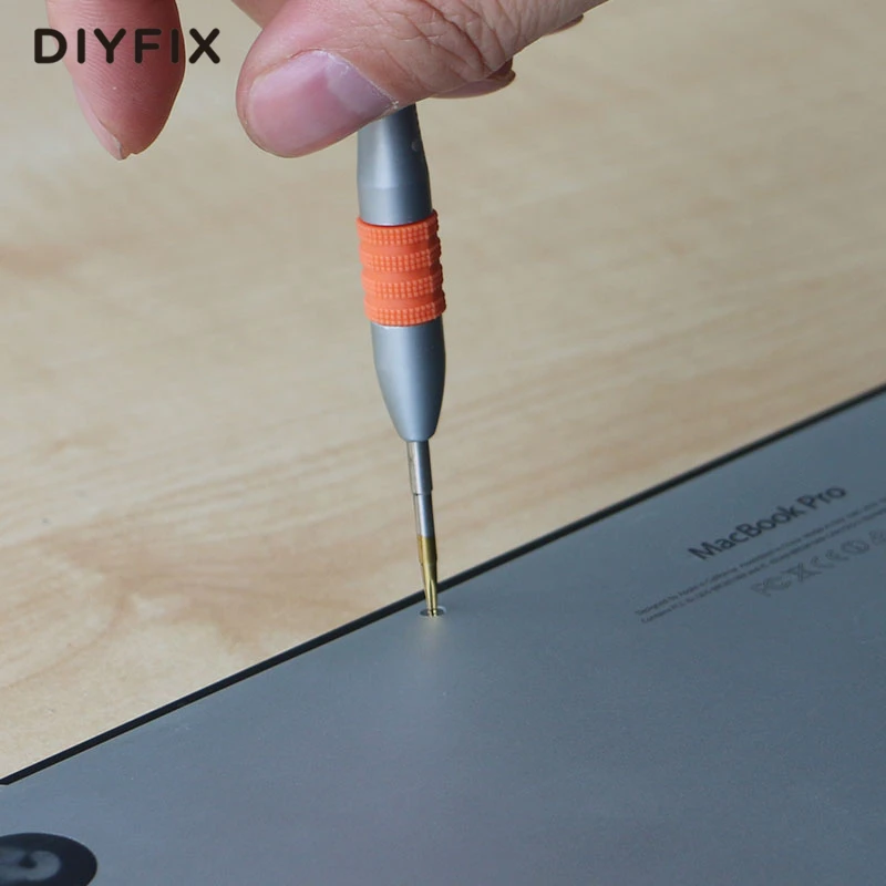 DIYFIX 1,2 мм P5 Прецизионная отвертка Pentalobe для MacBook Air и Pro retina, инструменты для ремонта открывания ноутбуков