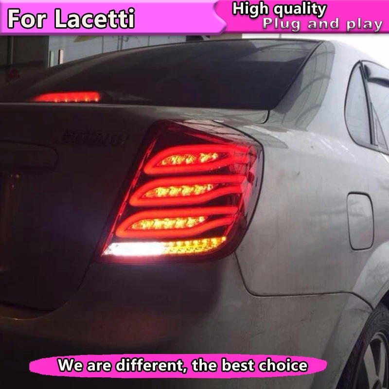 

Car Styling for Chevrolet Lacetti Taillights 2008-2014 New Lacetti LED Tail Lamp Rear Lamp Fog Light For 1Pair ,2PCS