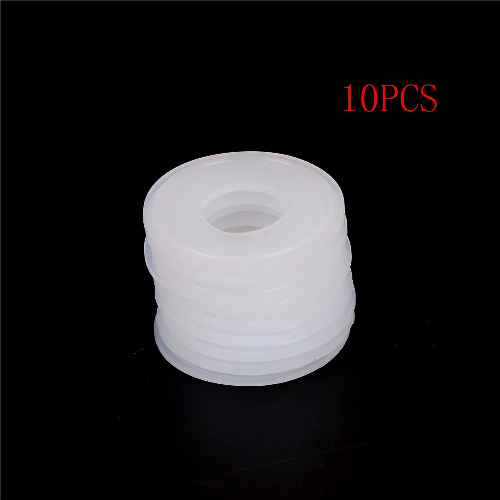 10pcsr диаметр 50,5 мм подходит 25 мм Труба O/D санитарная посадка " Tri Зажим силиконовая уплотнительная прокладка кольцевая шайба для Homebrew Oute